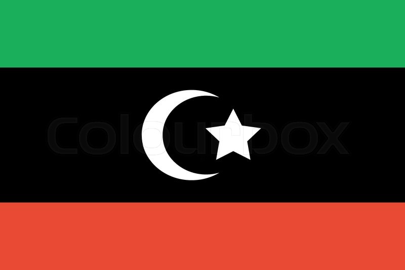 flag libya